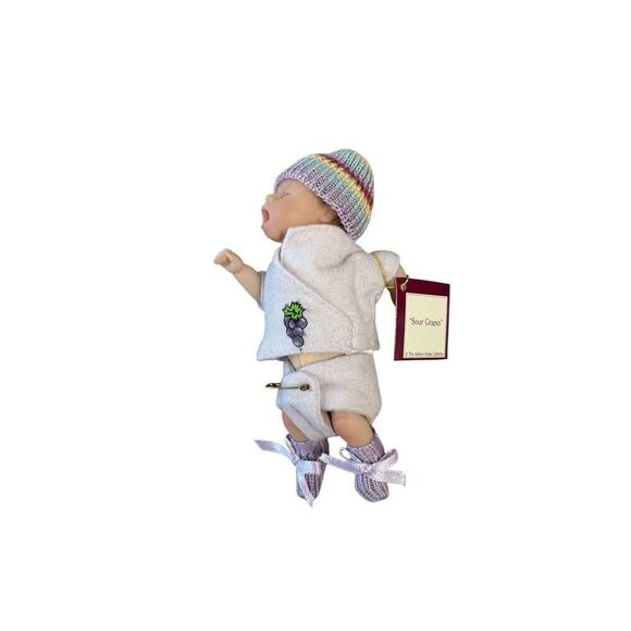 Ashton Drake Collection Sour‎ Grapes 5” Mini Newborn Baby Doll New with Tag - Picture 1 of 2